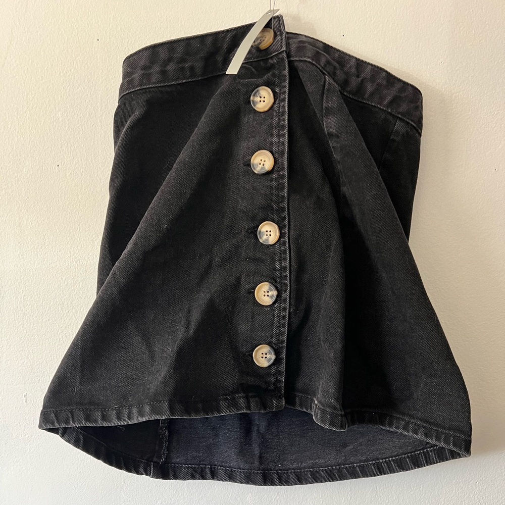 Black Jean Skirt from ASOS - Picture 3 of 8